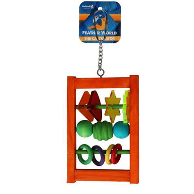 Feather world rekenmachine vogel speelgoed - Nena's Pets