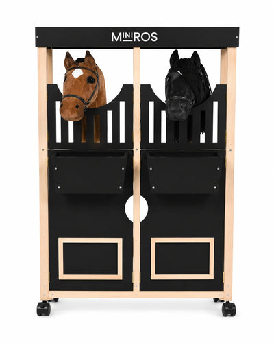 Mini Ros Hobby Horse Deluxe stal (kant-en-klaar)