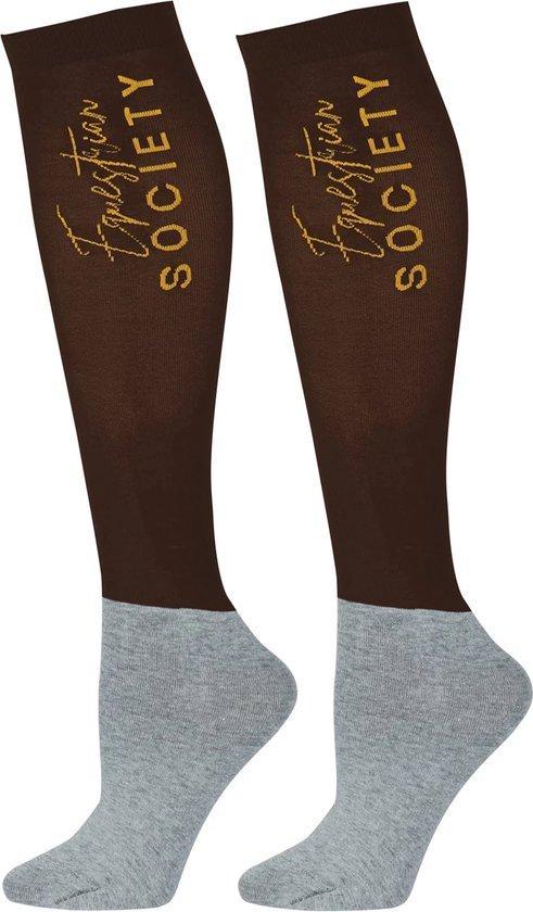 Harry's Horse show sokken 3-pack bruin - Nena's Pets