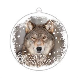 Xmas Kerstbal met hond - Nena's Pets