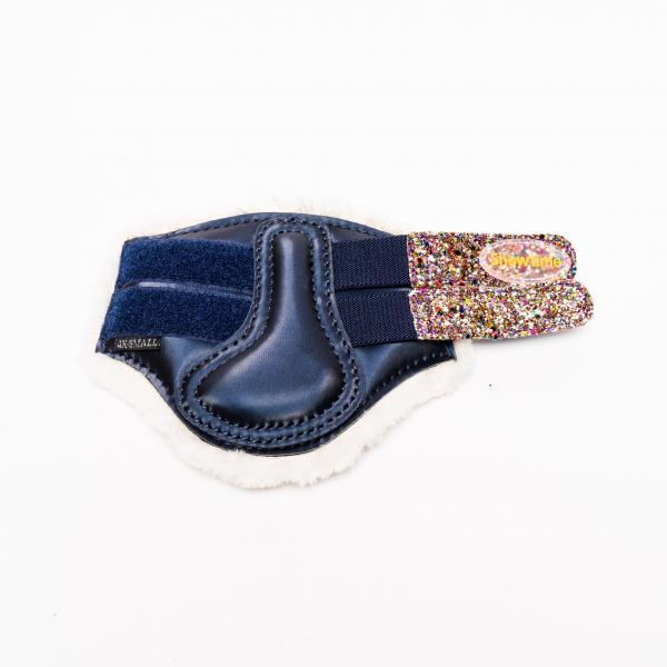 HB Showtime Gold rush glitter peeskappen - Nena's Pets