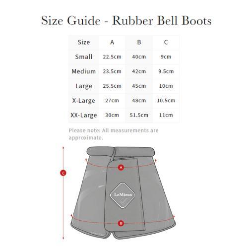LeMieux Rubber Bell Boots springschoenen - Nena's Pets