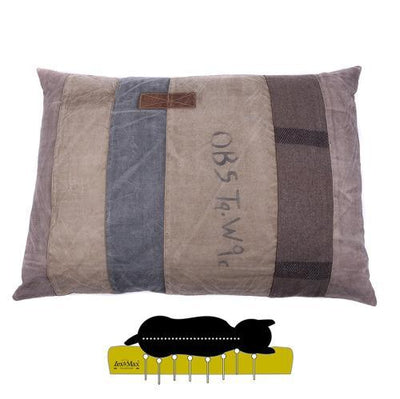 Lex & Max Orthopedisch kussen Canvas Patch - Nena's Pets
