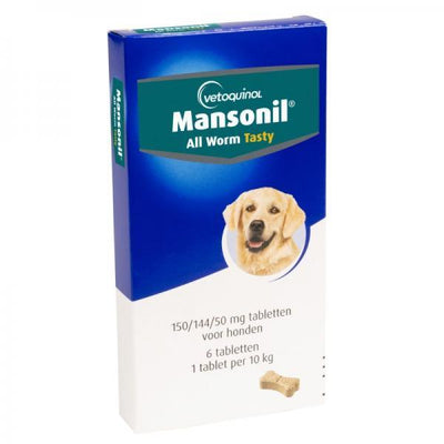 Mansonil 6 tabletten - Nena's Pets