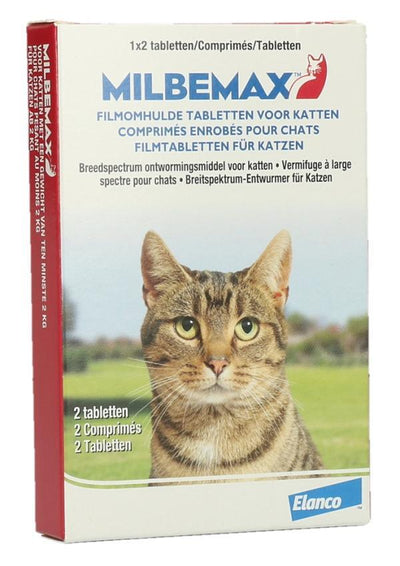 Milbemax voor de kat - Nena's Pets