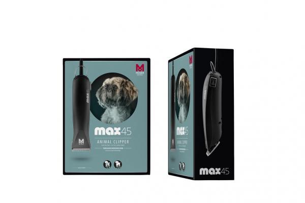 Moser Tondeuse Max 45 scheerkop 1 mm + 2 opzetkammen - Nena's Pets