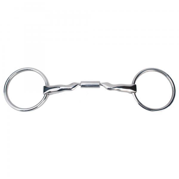 Myler comfort Watertrens dubbelgebroken Level 1 & Level 2 14mm - Nena's Pets