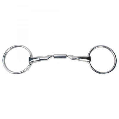 Myler comfort Watertrens dubbelgebroken Level 1 & Level 2 14mm - Nena's Pets