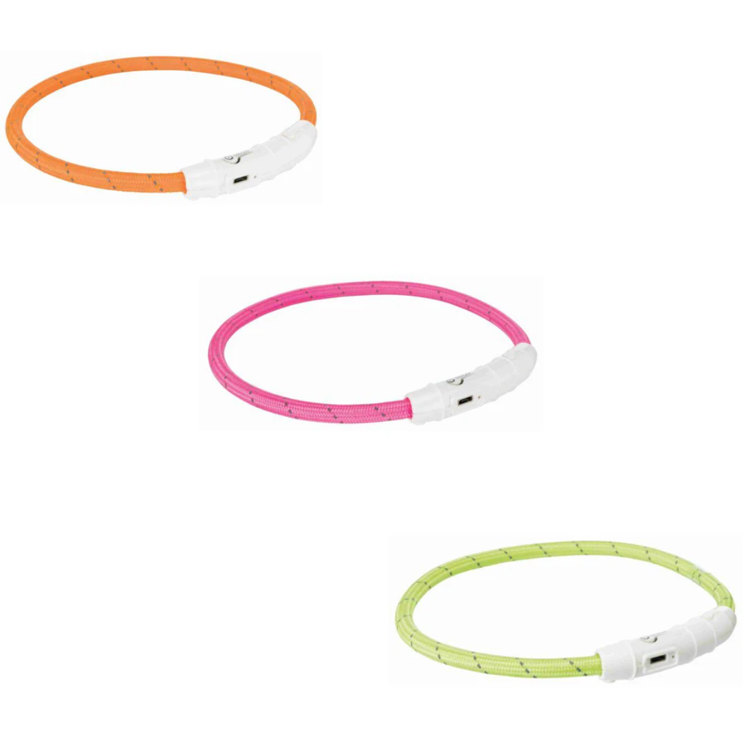 Trixie Flash Lichtgevende Band USB