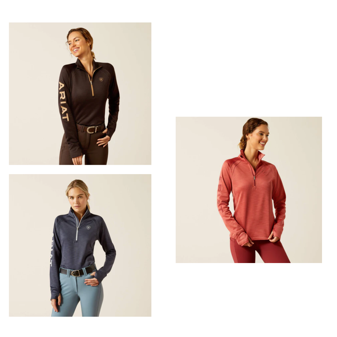 Ariat WMS Tek Team 1/2 Zip Sweatshirt