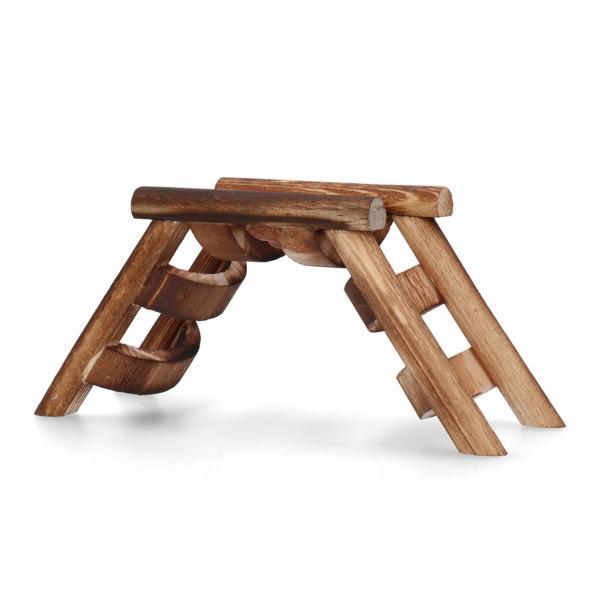 Pawise houten ladder bruggetje speelgoed - Nena's Pets