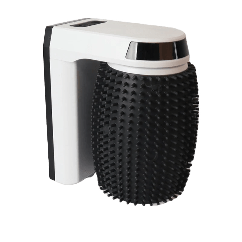 Automatische borstel Wit/Zwart M 15x11x19 cm - Nena's Pets