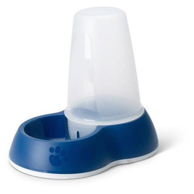 Savic Drink silo Transparant | Blauw - Nena's Pets