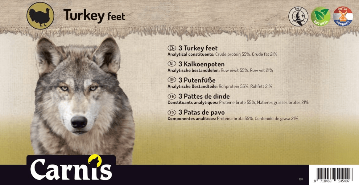 Carnis Kalkoenpoten - Nena's Pets