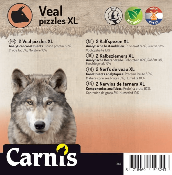 Carnis Kalfspezen XL - Nena's Pets