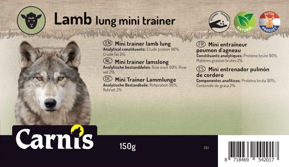 Carnis Trainer Lamslong mini - Nena's Pets