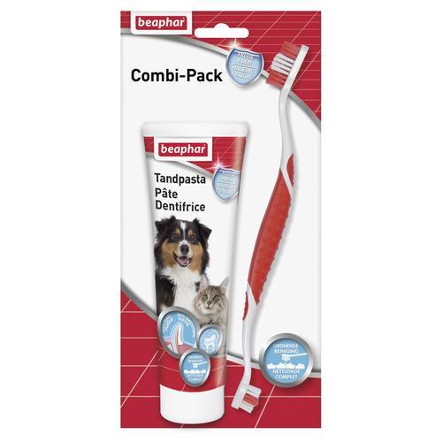 Beaphar Tandpasta+borstel per set Lever - Nena's Pets