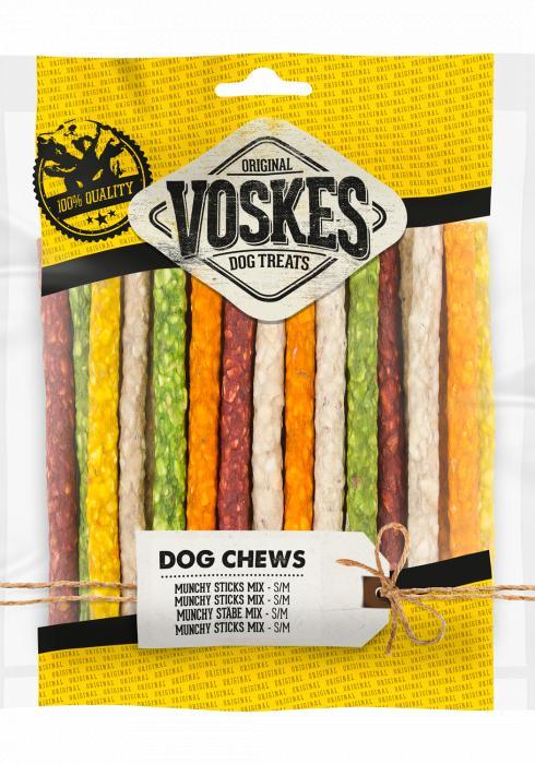 Voskes munchy sticks mix 25st - Nena's Pets