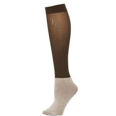 Kingsland Classic collectie bruine show sokken 3-pack - Nena's Pets