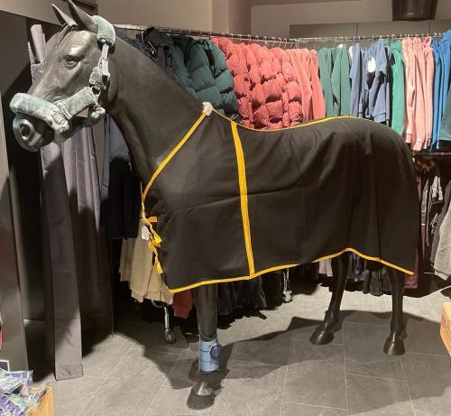 Wollen deken Zwart/Geel - Nena's Pets