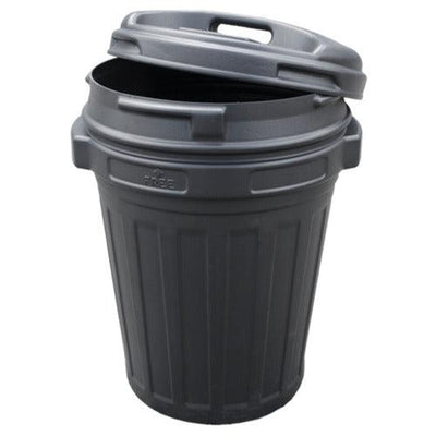 Voerton met draaisluiting 70 l Zwart - Nena's Pets