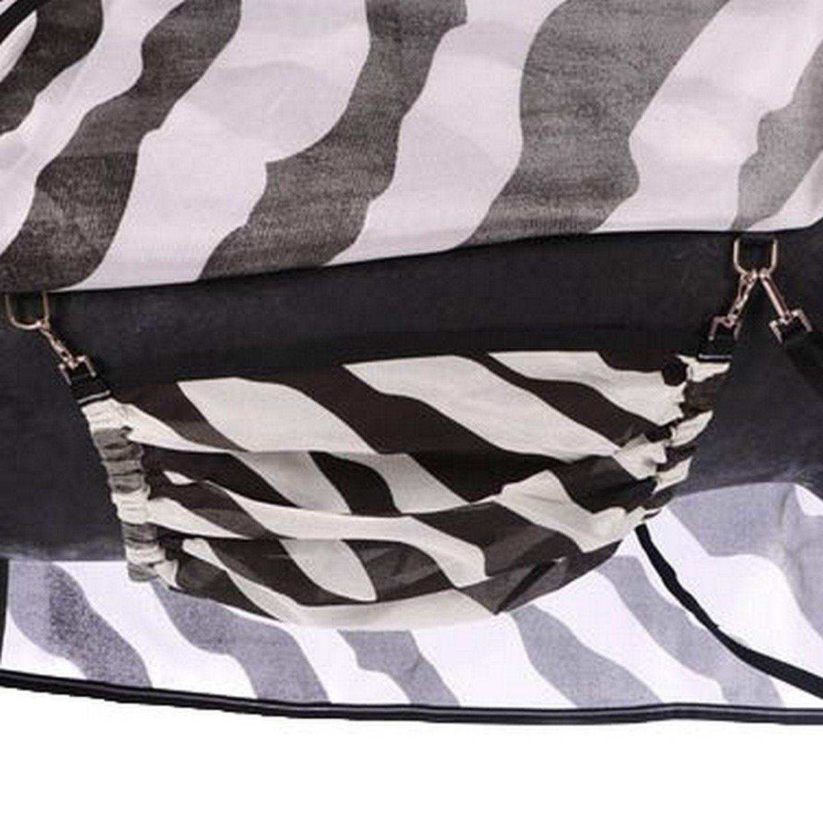 Bucas buzz off full neck zebra - Nena's Pets