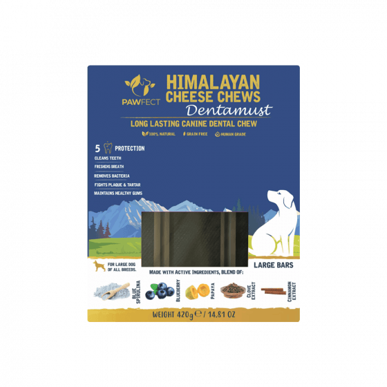 Pawfect himalayan cheese chews Dentamust - Nena's Pets