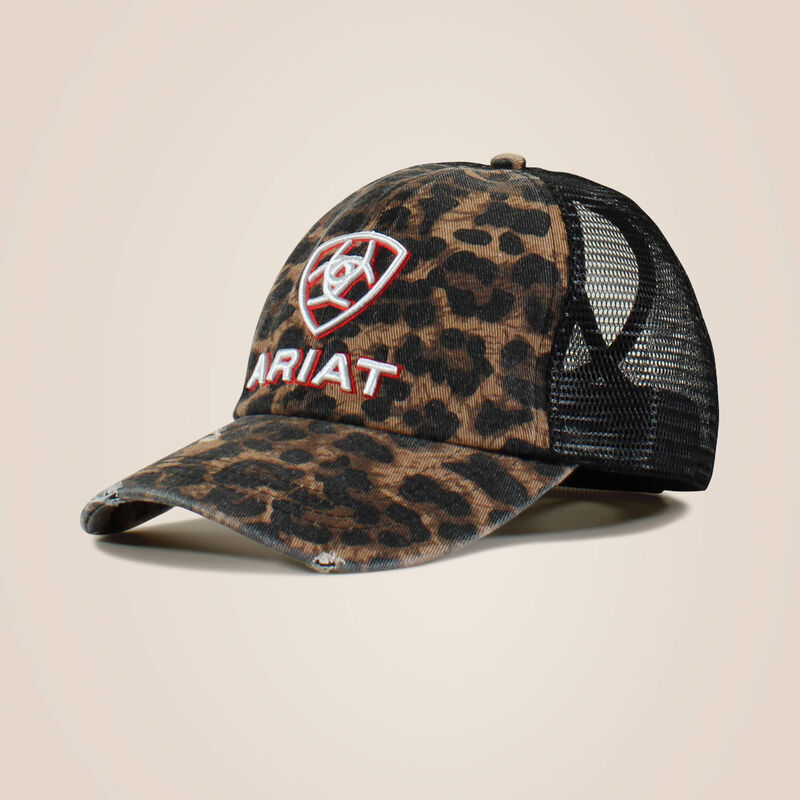 Ariat Cheetah Print Cap