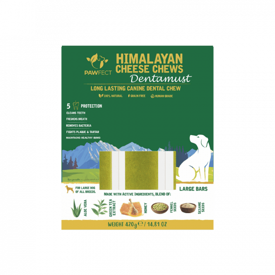 Pawfect himalayan cheese chews Dentamust - Nena's Pets