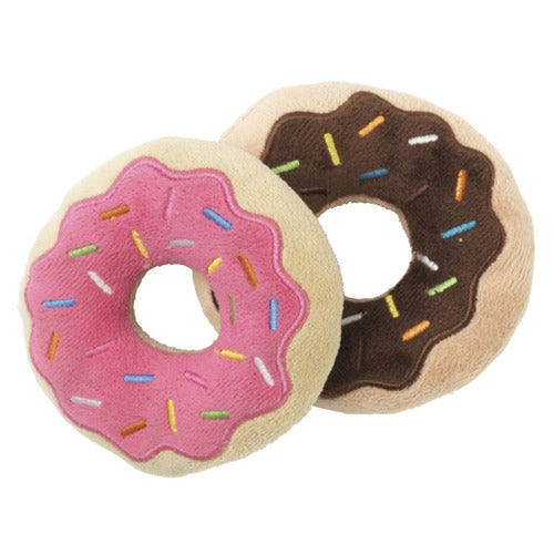 Plush Toy Donuts 2 per pack 1 stuk - Nena's Pets