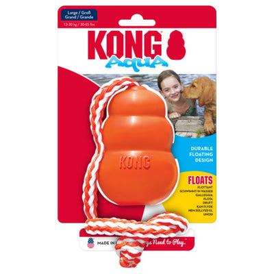 Kong Aqua Oranje Large 10 cm