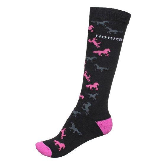 Horka sokken met paard design - Nena's Pets