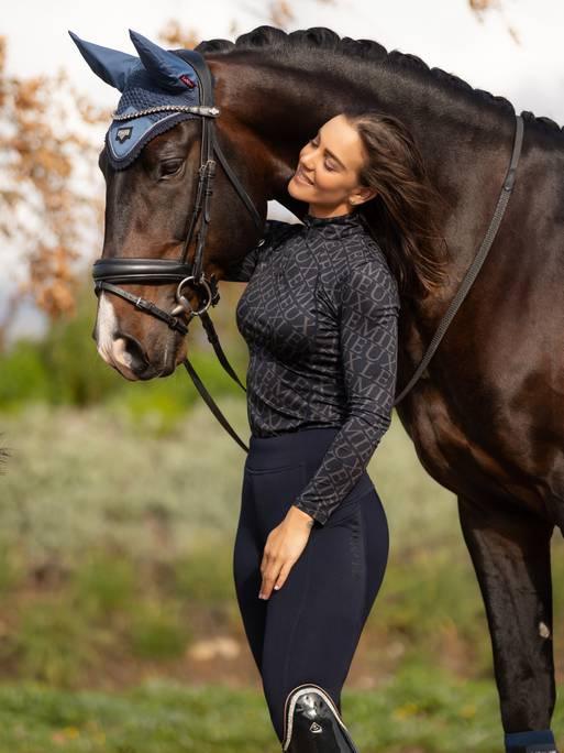 LeMieux Full Grip Brushed Pull On rijlegging - Nena's Pets