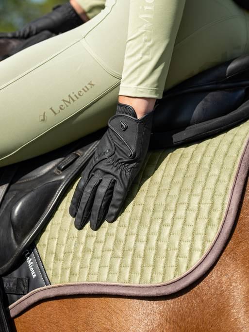LeMieux Close Contact Glove Black - Nena's Pets