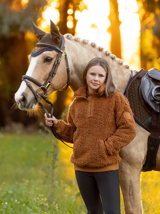 Lemieux 24AW Young Rider Tia Teddy fleece - Nena's Pets
