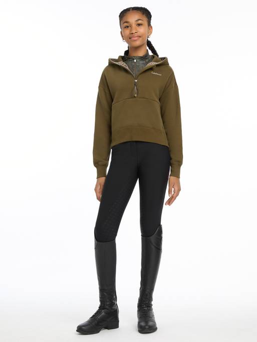 Lemieux 24AW Young Rider Hettie hoodie met halve rits - Nena's Pets