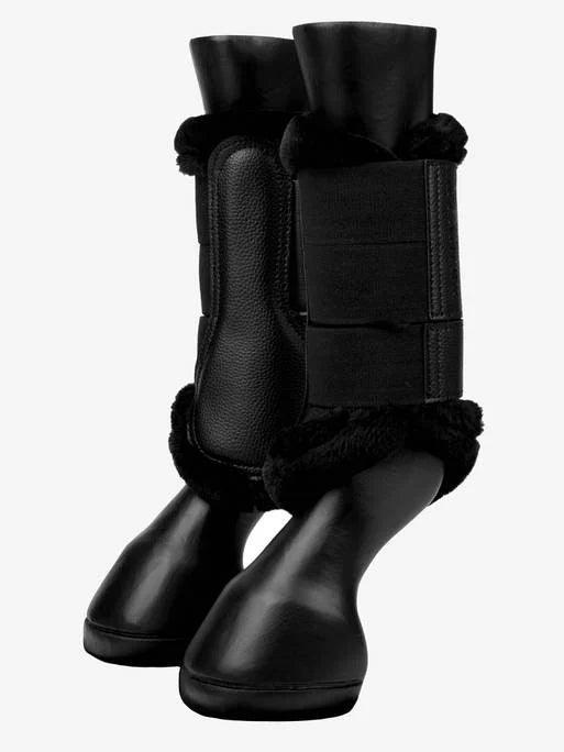 LeMieux Fleece Edge Mesh Brushing boots - Nena's Pets