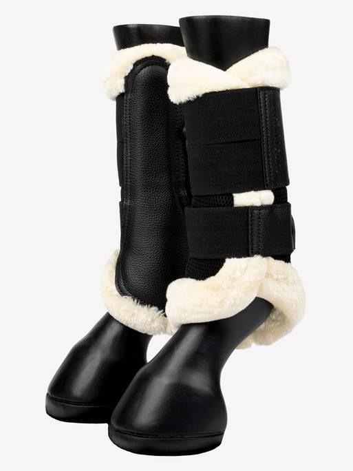 LeMieux Fleece Edge Mesh Brushing boots - Nena's Pets
