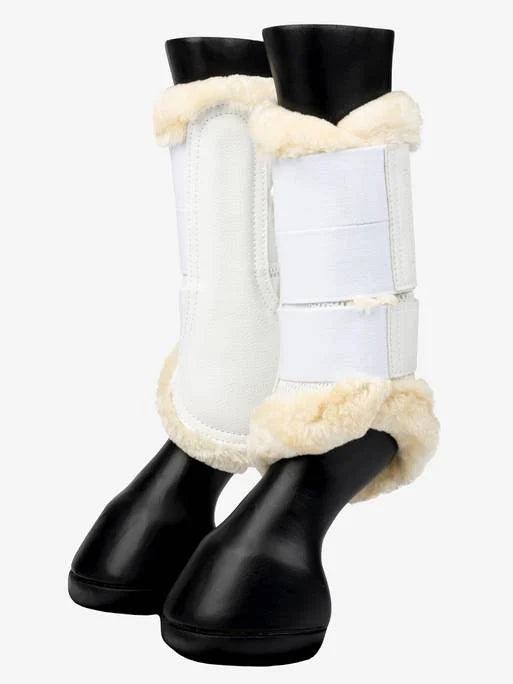 LeMieux Fleece Edge Mesh Brushing boots - Nena's Pets