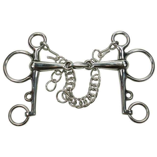 BR pelham bit dubbelgebroken - Nena's Pets