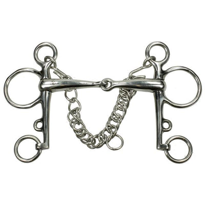 BR Pelham bit enkelgebroken - Nena's Pets