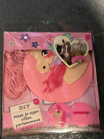 Paarden portemonnee DIY
