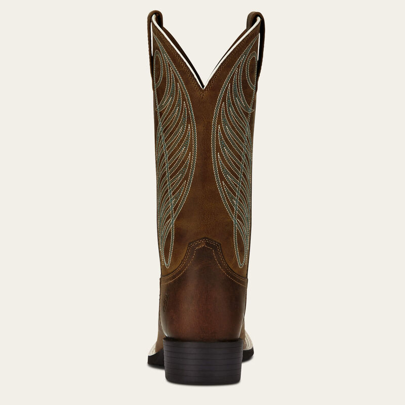 Ariat Round Up Wide Square Toe westernlaars