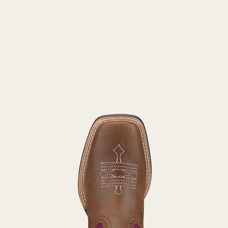 Tombstone Wide Square Toe westernlaars kids