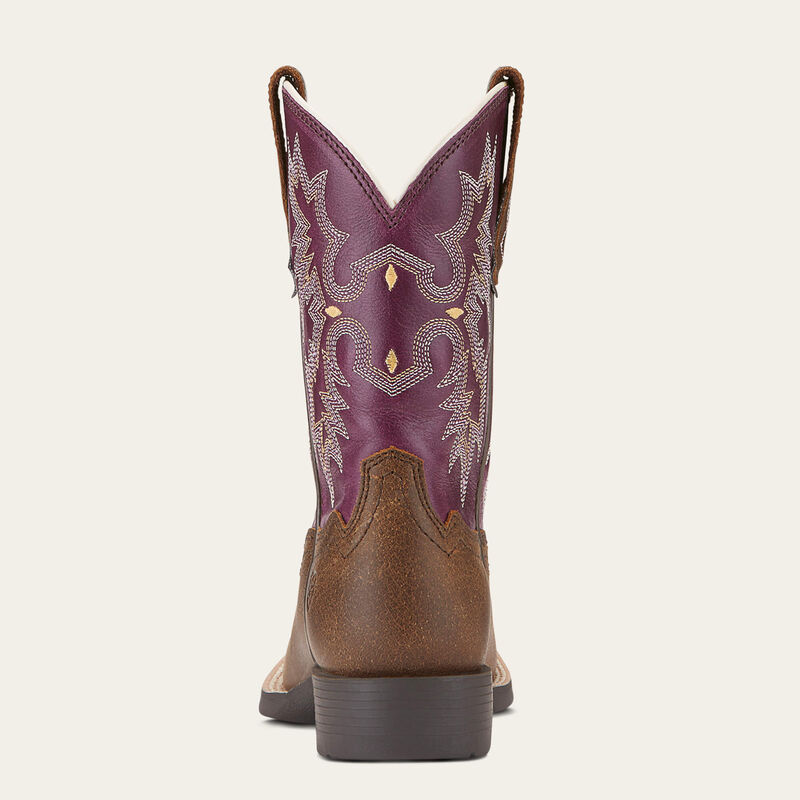 Tombstone Wide Square Toe westernlaars kids