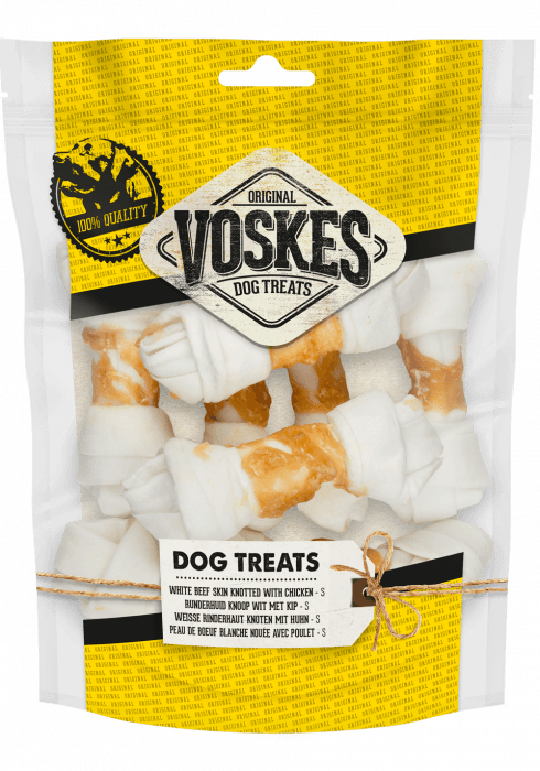 Voskes Blanke kauwknopen met kip - Nena's Pets