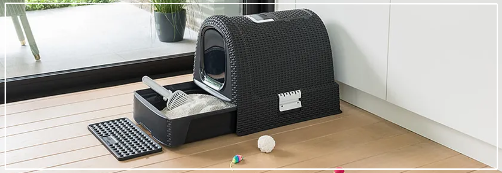 Design kattenbakken voor in huis. Stijlvol & praktisch.