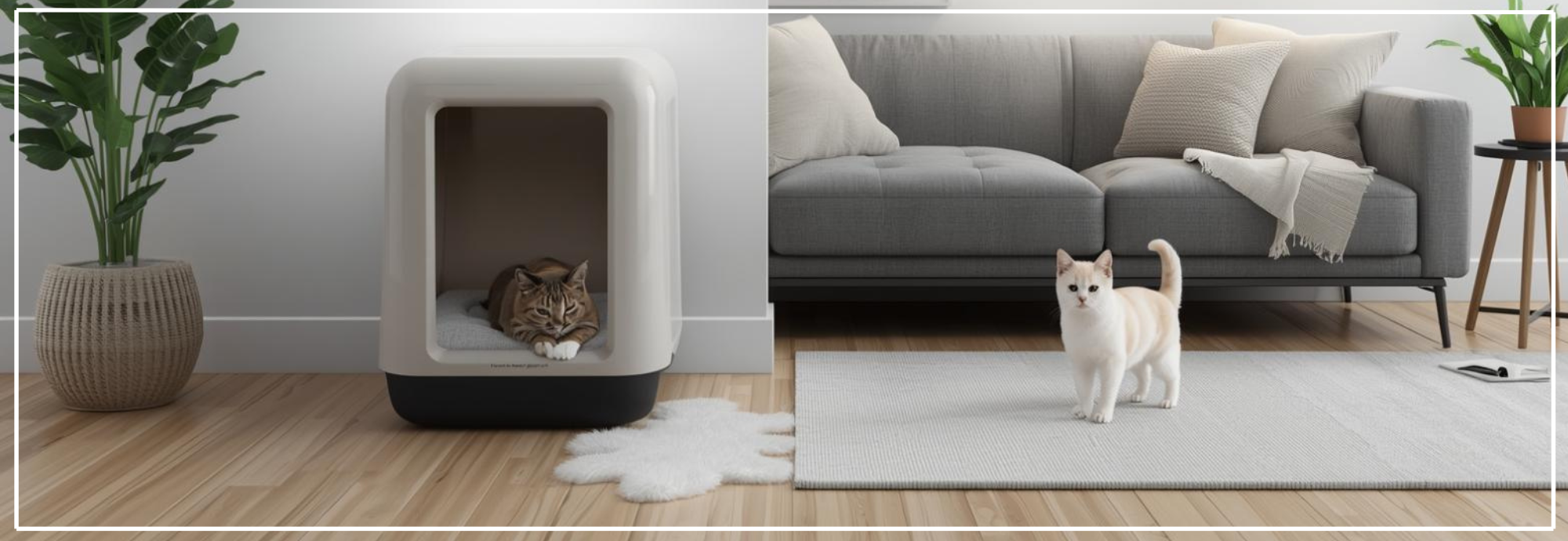 Kattenbak binnen of buiten de woonkamer? Tips & voordelen.