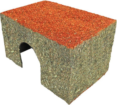 JR Farm knaagdier hooihuis met wortel - s/m/l