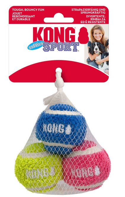KONG sport softies balls 3 stuks